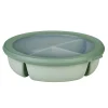 Vershouddozen-Mepal Cirqula Bento multikom vershouddoos rond 1 liter nordic sage