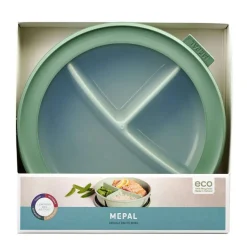 Vershouddozen-Mepal Cirqula Bento multikom vershouddoos rond 1 liter nordic sage