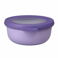 Mepal Cirqula multikom vershouddoos rond 350 ml vivid  lilac< Vershouddozen