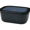 Vershouddozen-Mepal Cirqula multikom vershouddoos rechthoekig 3 liter nordic black