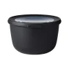 Mepal Cirqula multikom vershouddoos rond 1 liter nordic black< Vershouddozen