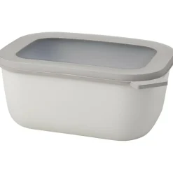 Mepal Cirqula multikom vershouddoos rechthoekig 1,5 liter nordic white< Vershouddozen