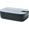 Mepal Easyclip vershouddoos 1,5 liter nordic black< Vershouddozen