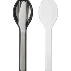 Bestek-Mepal Ellipse bestekset nordic black 3-delig