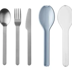 Mepal Ellipse bestekset nordic blue 3-delig< Bestek