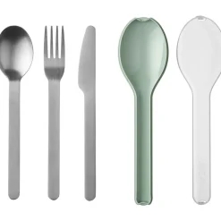 Mepal Ellipse bestekset nordic sage 3-delig< Bestek