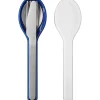 Bestek-Mepal Ellipse bestekset vivid blue 3-delig