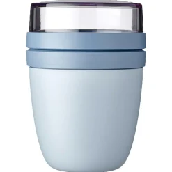 Lunchboxen & Bekers-Mepal Ellipse Mini lunchpot 420 ml nordic blue