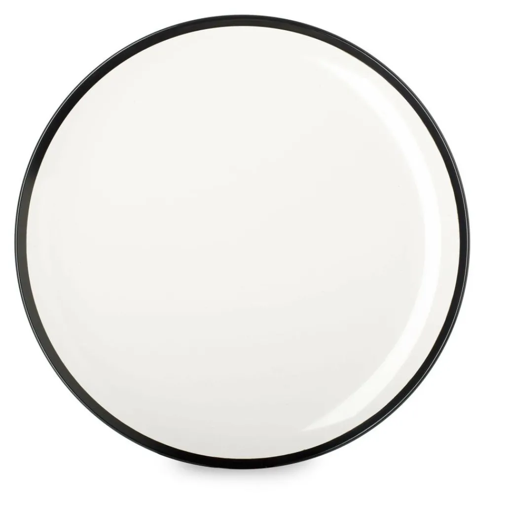 Mepal Flow ontbijtbord ø 230 mm zwart< Servies