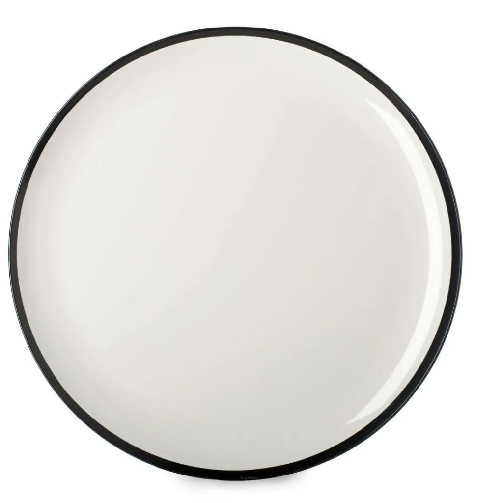 Mepal Flow plat bord ø 260 mm zwart< Servies