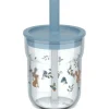 Glazen & Bekers-Mepal Mio beker met rietje 250 ml little dutch forest friends