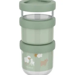 Lunchboxen & Bekers-Mepal Mio snackpot little dutch little farm 3-delig