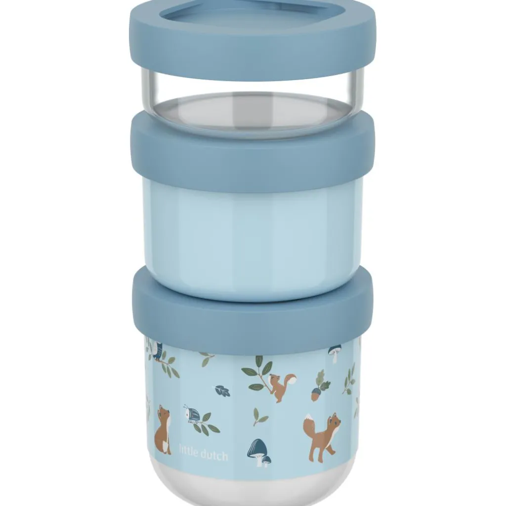 Mepal Mio snackpot little dutch forest friends 3-delig< Lunchboxen & Bekers