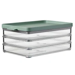 Mepal Omnia 3-laags vleeswarendoos nordic sage< Vershouddozen