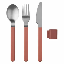 Mepal Silueta bestekset 3-delig vivid mauve< Bestek
