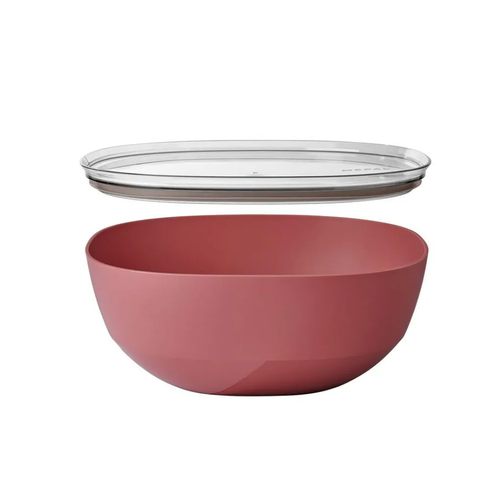 Schalen-Mepal Silueta schaal met deksel 5 liter vivid mauve
