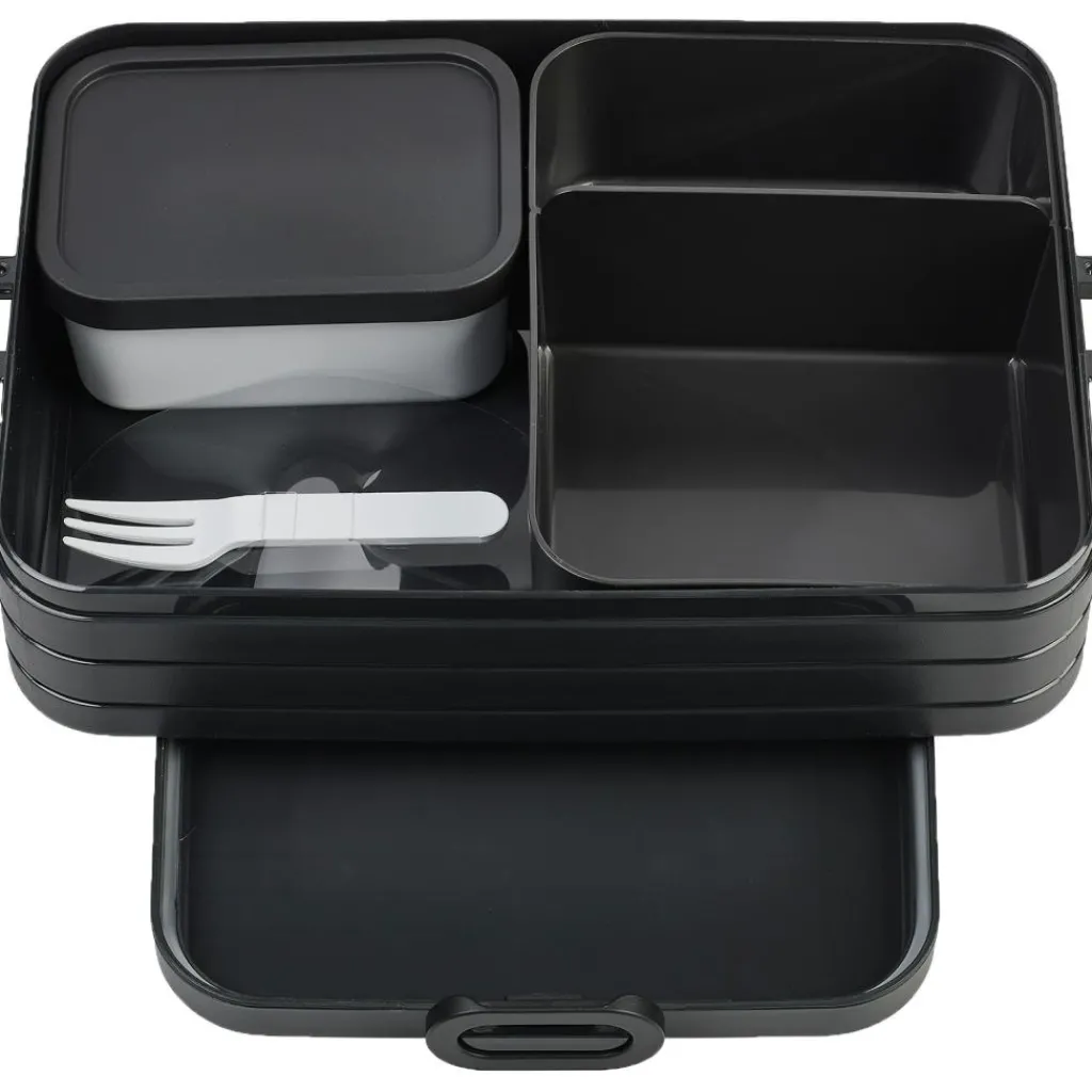 Mepal Take a Break Bento lunchbox large nordic black< Lunchboxen & Bekers