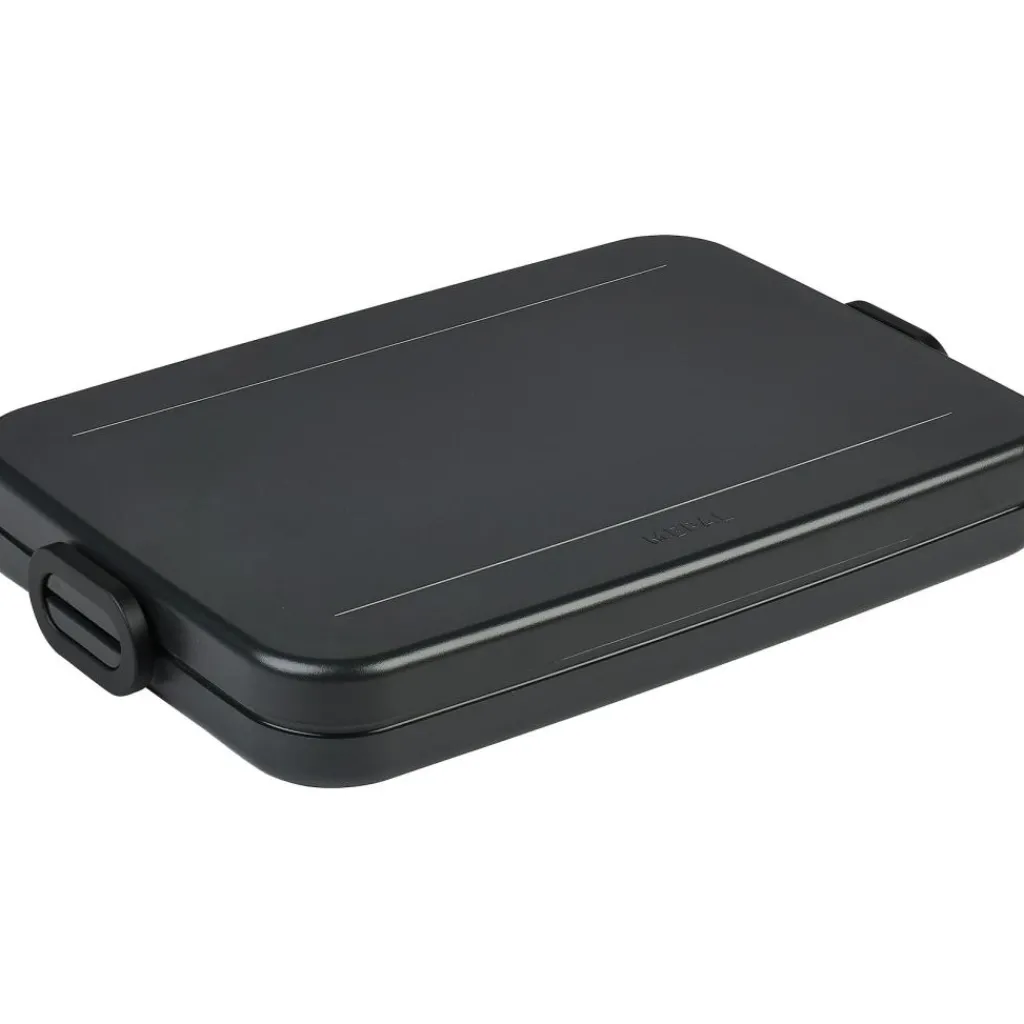 Mepal Take a Break lunchbox flat nordic black< Lunchboxen & Bekers