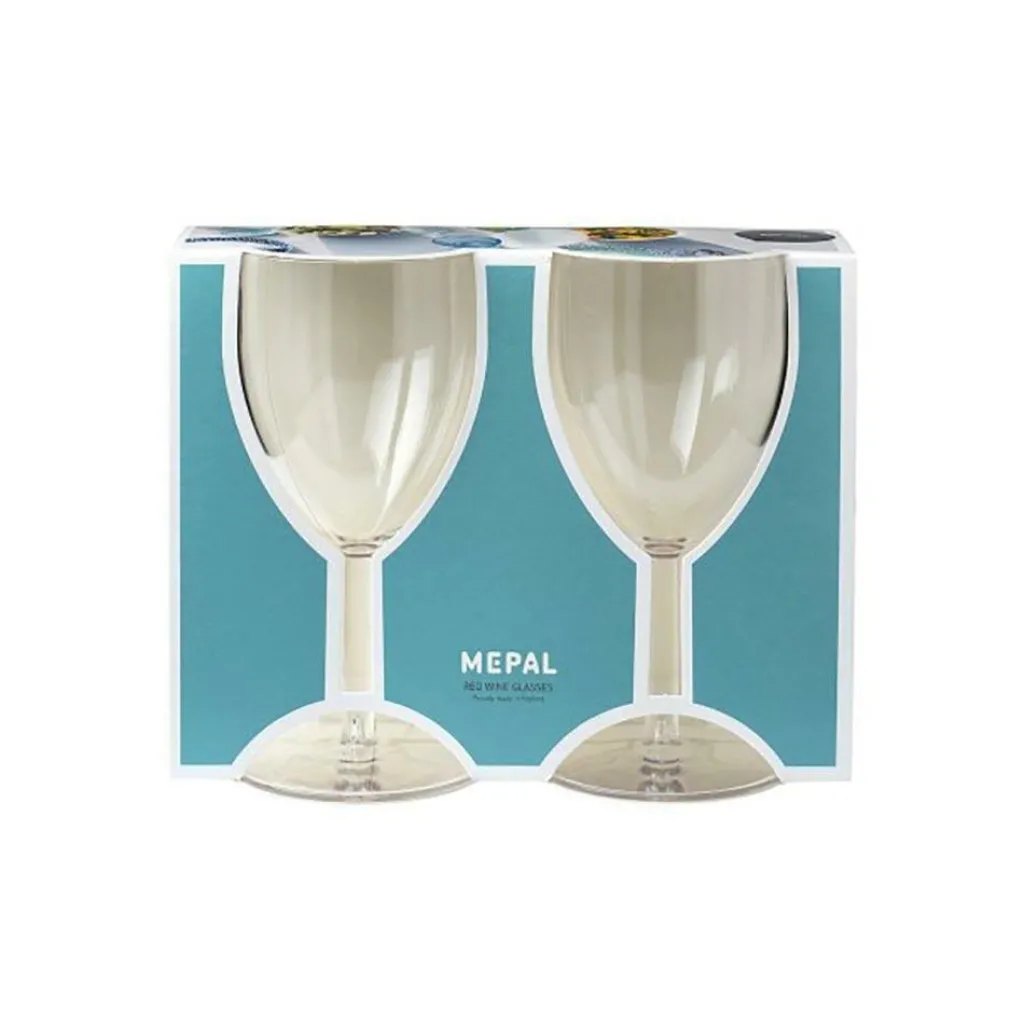 Mepal Wijnglas 200 ml transparant 2-pack< Glazen & Bekers