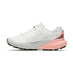 Merrell Agility Peak 5 hardloopschoenen dames white soft coral< Hardloopschoenen