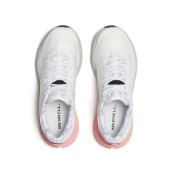Merrell Agility Peak 5 hardloopschoenen dames white soft coral< Hardloopschoenen