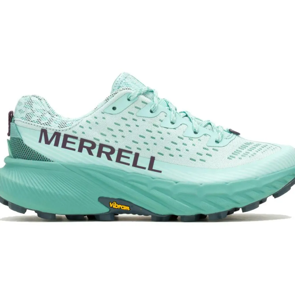 Merrell Agility Peak 5 hardloopschoenen dames frost blue< Hardloopschoenen