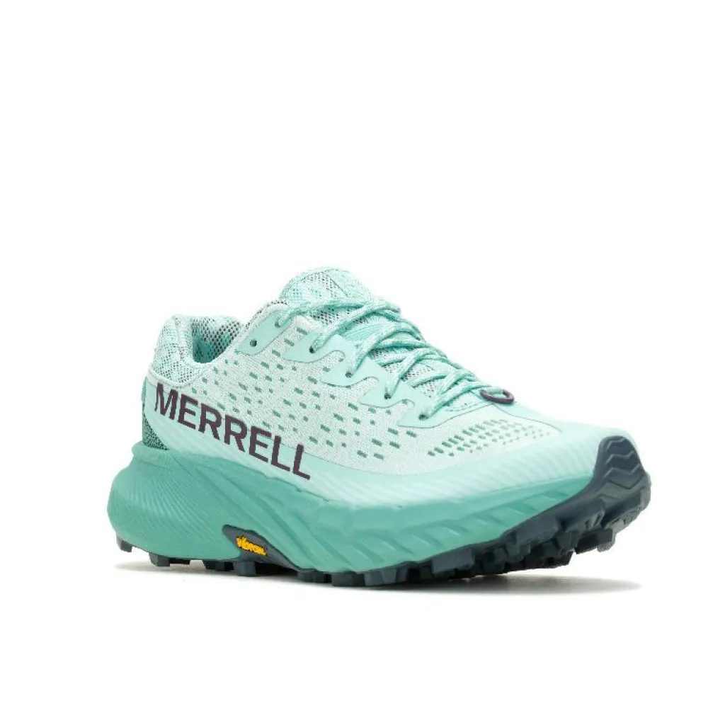 Merrell Agility Peak 5 hardloopschoenen dames frost blue< Hardloopschoenen