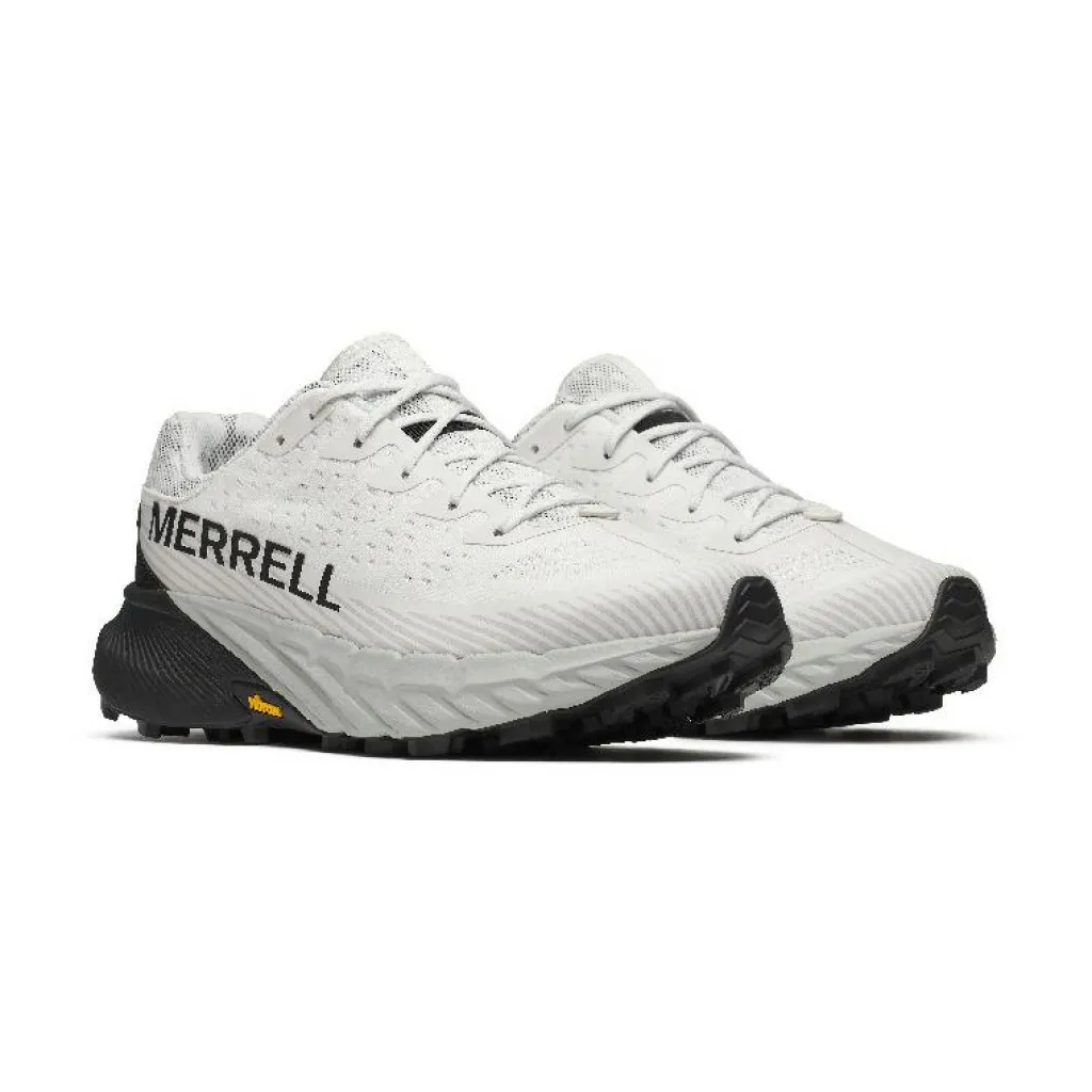 Hardloopschoenen-Merrell Agility Peak 5 hardloopschoenen heren ash black