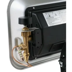 Kachels-Mestic MES-100 straalkachel met flesbevestiging