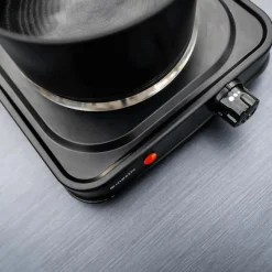 Mestic MKT-120 kookplaat zwart< Keukenapparaten