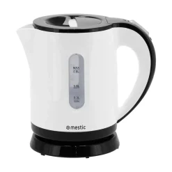 Mestic MWC-100 waterkoker zwart wit< Keukenapparaten