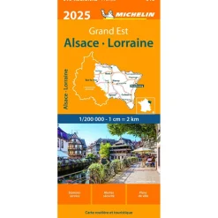Michelin 516 Alsace Lorraine wegenkaart 2025< Reisboeken & Kaarten