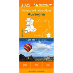 Michelin 522 Auvergne wegenkaart 2025< Reisboeken & Kaarten