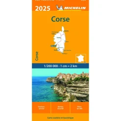Michelin 528 Corsica wegenkaart 2025< Reisboeken & Kaarten