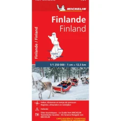 Reisboeken & Kaarten-Michelin 754 Finland wegenkaart