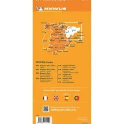 Michelin 574 Noordoost-Spanje Cataluña Aragón Andorra  wegenkaart< Reisboeken & Kaarten