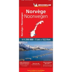 Michelin 752 Noorwegen wegenkaart< Reisboeken & Kaarten