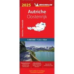 Michelin 730 Oostenrijk wegenkaart 2025< Reisboeken & Kaarten