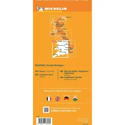 Reisboeken & Kaarten-Michelin 503 Wales Zuidwest-Engeland wegenkaart