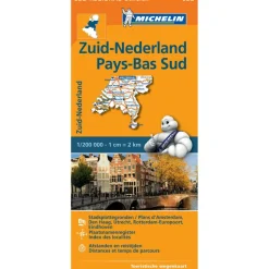 Michelin 532 Zuid-Nederland wegenkaart< Reisboeken & Kaarten