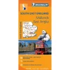 Michelin 504 Zuidoost-Engeland Midlands East Anglia  wegenkaart< Reisboeken & Kaarten