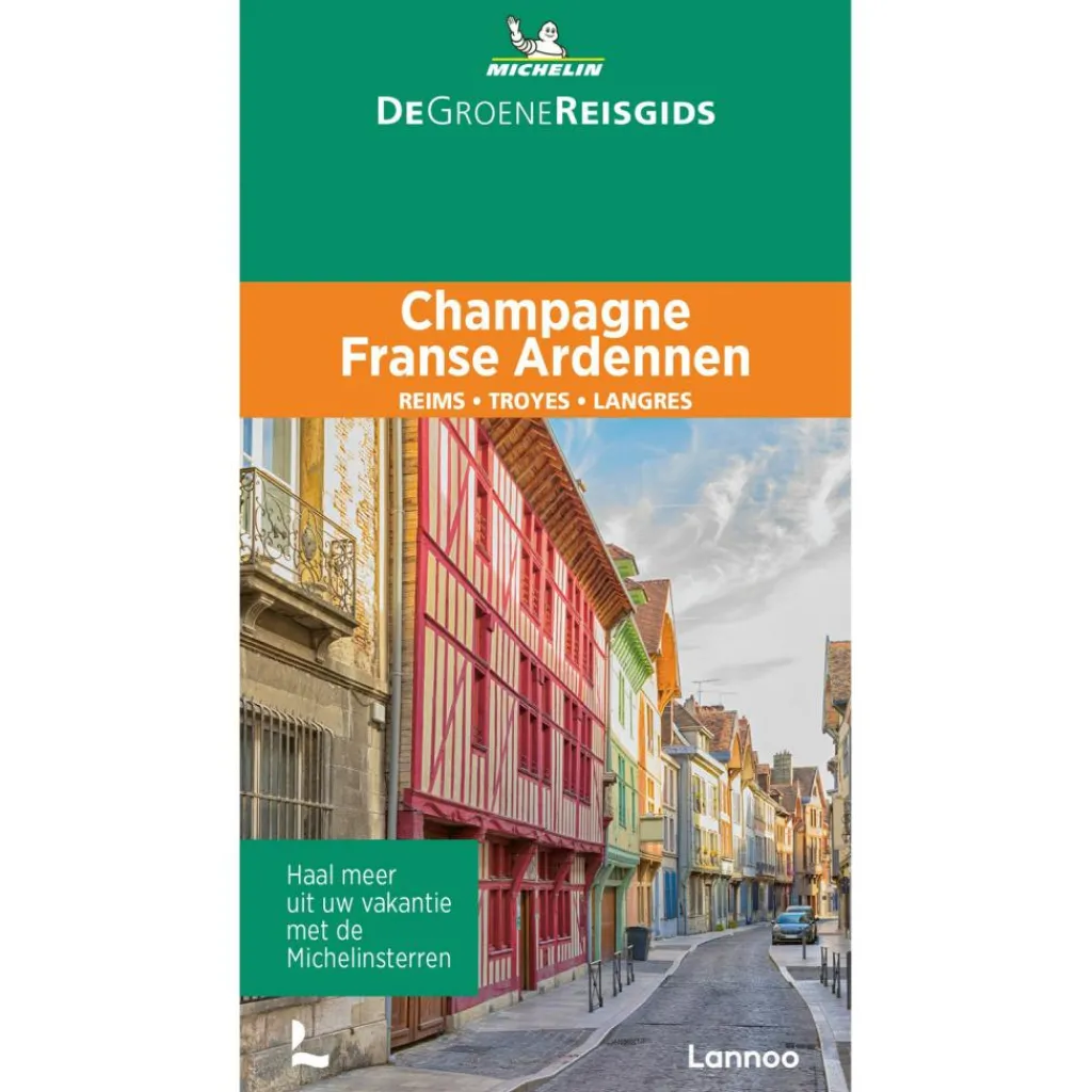 Michelin De Groene Reisgids Champagne Franse Ardennen reisgids< Reisboeken & Kaarten