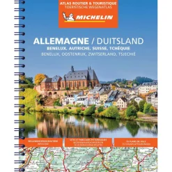 Reisboeken & Kaarten-Michelin Duitsland Benelux Oostenrijk Zwitserland Tsjechië wegenkaart