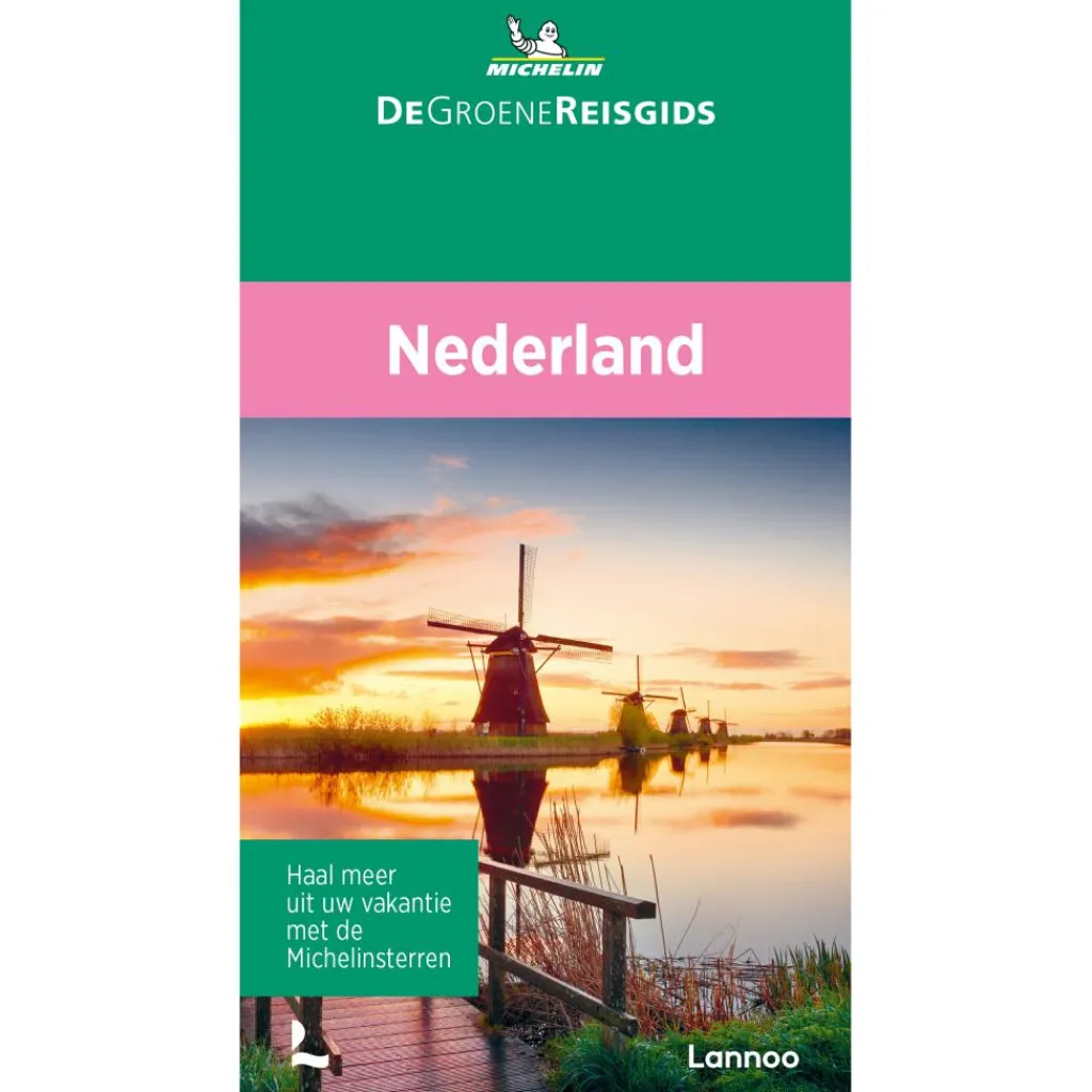 Reisboeken & Kaarten-Michelin Nederland De Groene reisgids