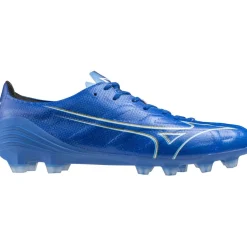 Mizuno Alpha Pro voetbalschoenen heren laser blue white gold< Voetbalschoenen