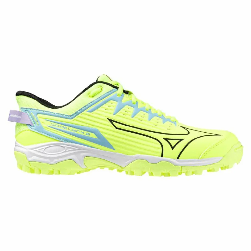Mizuno Wave Lynx 2 hockeyschoenen neo lime black splish splash< Hockeyschoenen