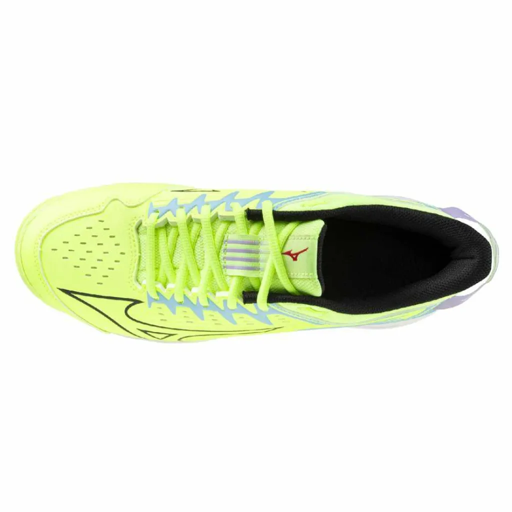 Mizuno Wave Lynx 2 hockeyschoenen neo lime black splish splash< Hockeyschoenen