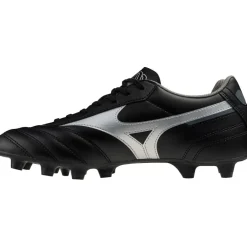 Mizuno Morelia II Club voetbalschoenen heren black galaxy silver dark shadow< Voetbalschoenen