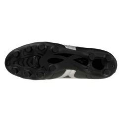 Mizuno Morelia II Club voetbalschoenen heren black galaxy silver dark shadow< Voetbalschoenen