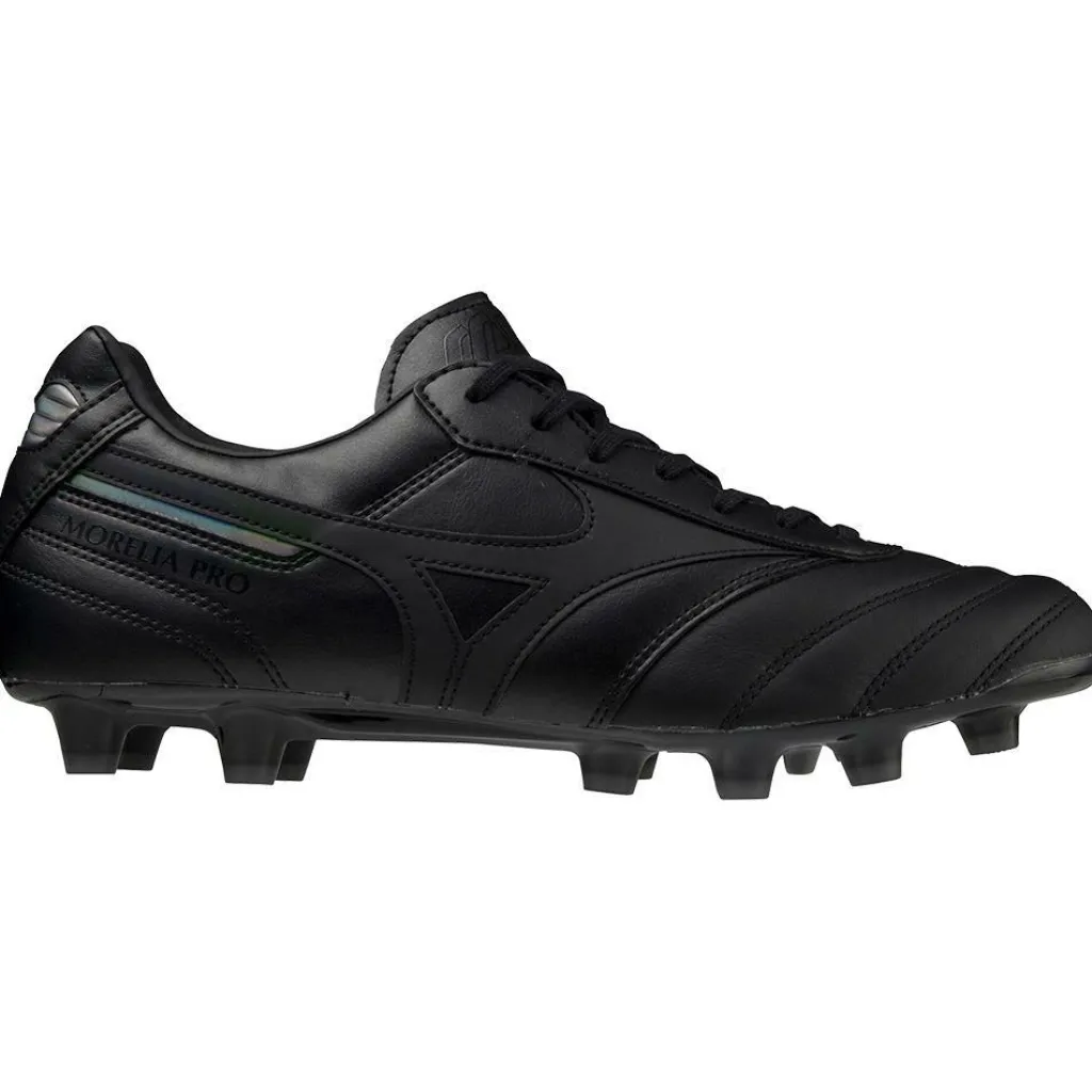 Mizuno Morelia II Pro voetbalschoenen heren black iridecent< Voetbalschoenen